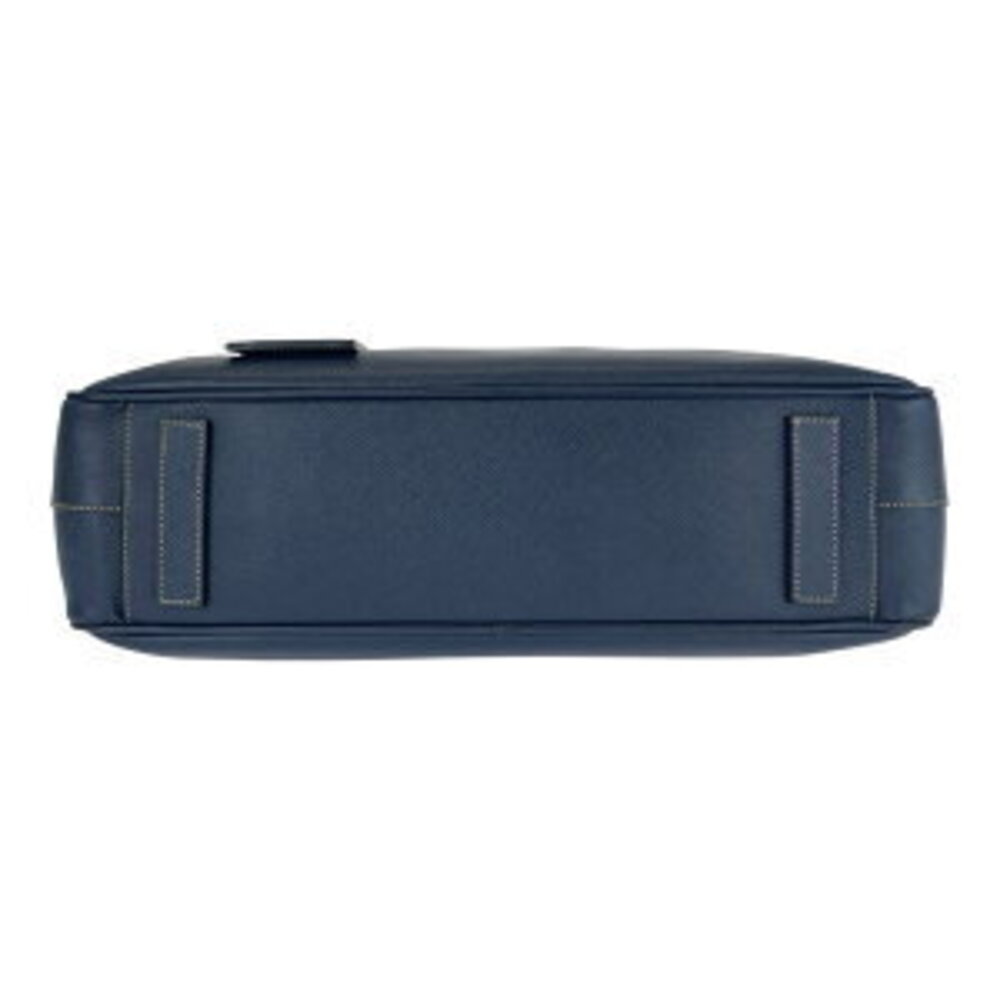 Prada Navy leather Blue briefcase Saffiano - Picture 10 of 10